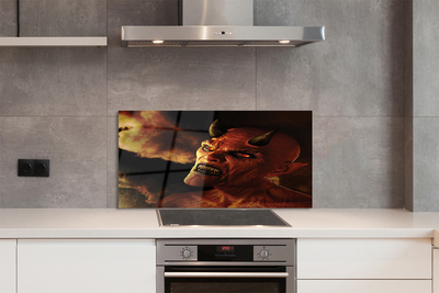 Painel de vidro Diabo
