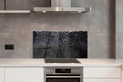 Painel de vidro Gotas de bolhas de água