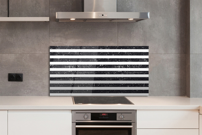 Painel de vidro Manchas de listras de zebra