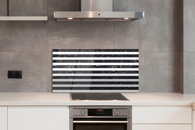 Painel de vidro Manchas de listras de zebra