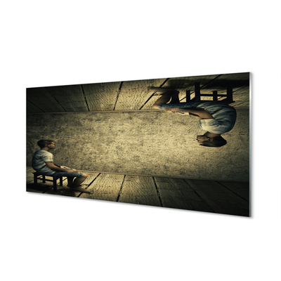 Painel de vidro Imagem espelhada
