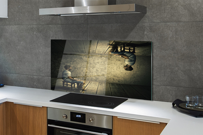 Painel de vidro Imagem espelhada