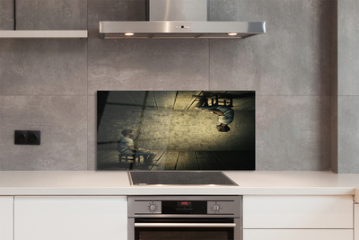 Painel de vidro Imagem espelhada