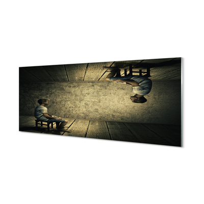 Painel de vidro Imagem espelhada