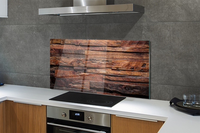 Painel de vidro Estrutura de grãos de madeira