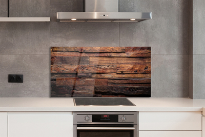 Painel de vidro Estrutura de grãos de madeira