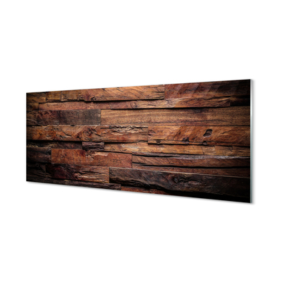 Painel de vidro Estrutura de grãos de madeira