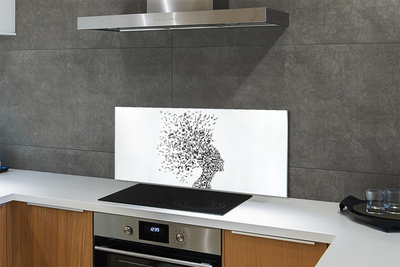 Painel de vidro Cabeçalho da nota