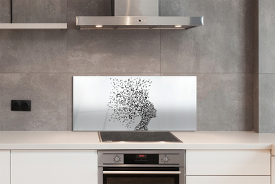 Painel de vidro Cabeçalho da nota