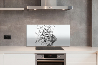 Painel de vidro Cabeçalho da nota