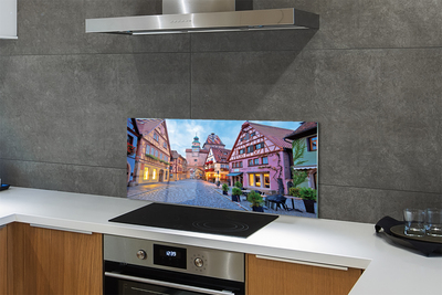 Painel de vidro Cidade Velha da Alemanha