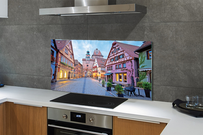 Painel de vidro Cidade Velha da Alemanha