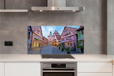 Painel de vidro Cidade Velha da Alemanha