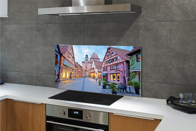 Painel de vidro Cidade Velha da Alemanha