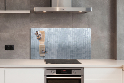 Painel de vidro Homem