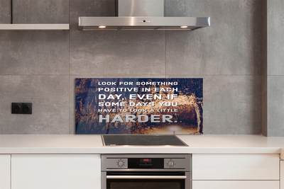 Painel de vidro Inscrição na caverna