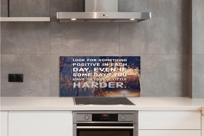 Painel de vidro Inscrição na caverna