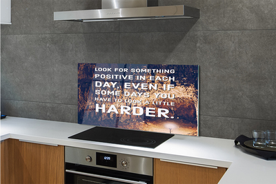 Painel de vidro Inscrição na caverna