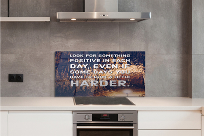 Painel de vidro Inscrição na caverna