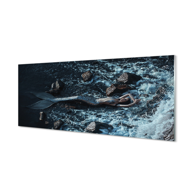 Painel de vidro Mar da Sereia