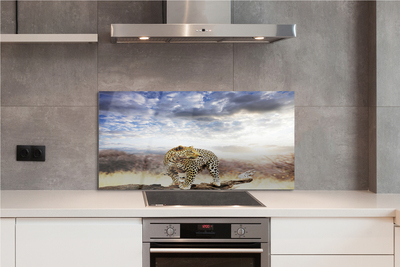 Painel de vidro Pantera das Nuvens