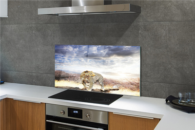 Painel de vidro Pantera das Nuvens