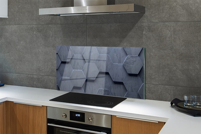 Painel de vidro Fatias de concreto de pedra