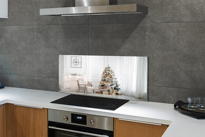 Painel de vidro decorações para árvores de Natal