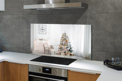 Painel de vidro decorações para árvores de Natal