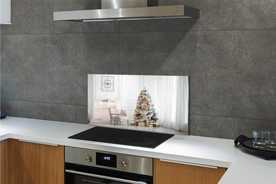 Painel de vidro decorações para árvores de Natal