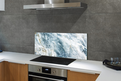 Painel de vidro Parede de pedra e mármore