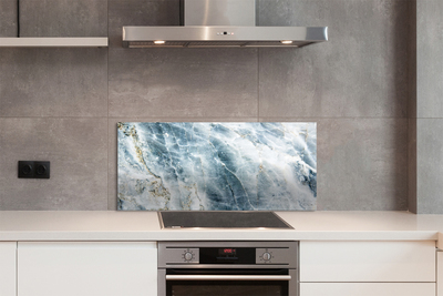 Painel de vidro Parede de pedra e mármore