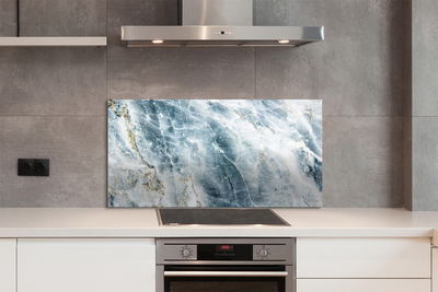 Painel de vidro Parede de pedra e mármore