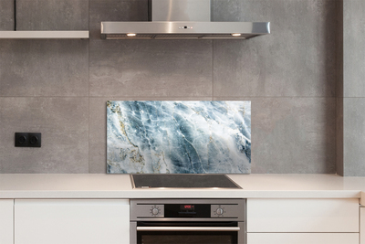 Painel de vidro Parede de pedra e mármore