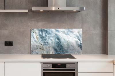 Painel de vidro Parede de pedra e mármore