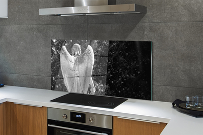 Painel de vidro Árvore de asas de anjo