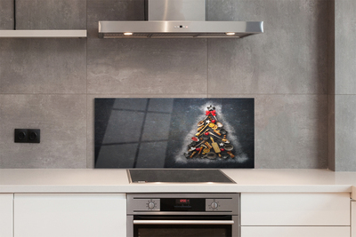 Painel de vidro decorações para árvores de Natal