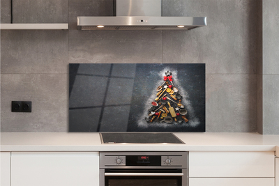 Painel de vidro decorações para árvores de Natal