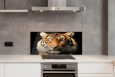 Painel de vidro Tigre