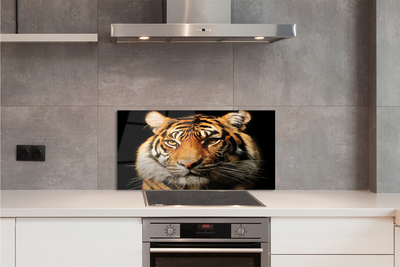 Painel de vidro Tigre