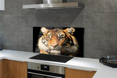 Painel de vidro Tigre