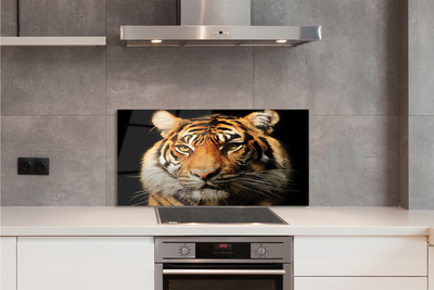 Painel de vidro Tigre