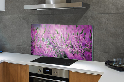 Painel de vidro Campo de urze