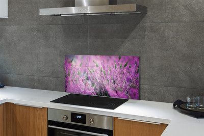 Painel de vidro Campo de urze