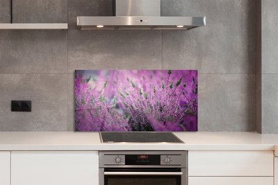 Painel de vidro Campo de urze