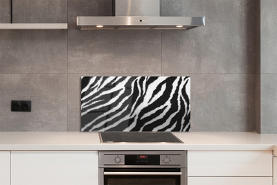 Painel de vidro Pele de zebra