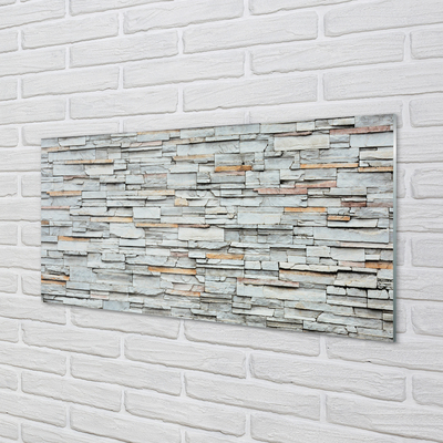 Painel de vidro Estrutura de parede de pedra