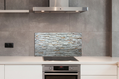 Painel de vidro Estrutura de parede de pedra