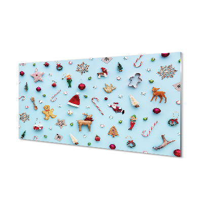 Painel de vidro Enfeites, decorações, doces