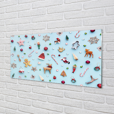 Painel de vidro Enfeites, decorações, doces